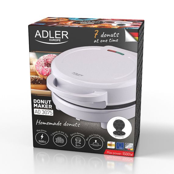 Апарат для пончиків Adler AD 3075 на 7 пончиків 1500 Вт | Зображення 9