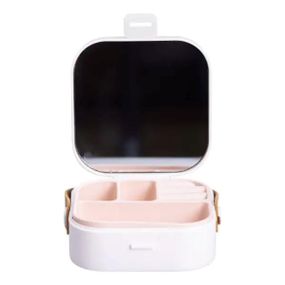 Скринька для прикрас 9×9×3.8 см міні органайзер для ювелірних виробів HP-5-27W