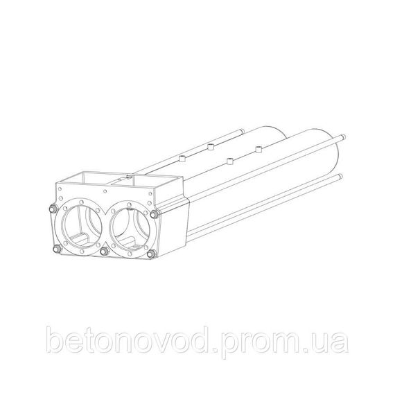 Транспортні гільзи бетононасосу DN 230×2000 CIFA | Зображення 2