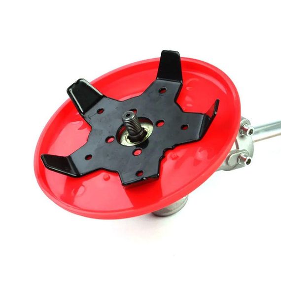 Насадка разрыхлитель грунта для мотокосы 150 мм, 5 лезвий / Диск для прополки / Нож для бензокосы | Зображення 3