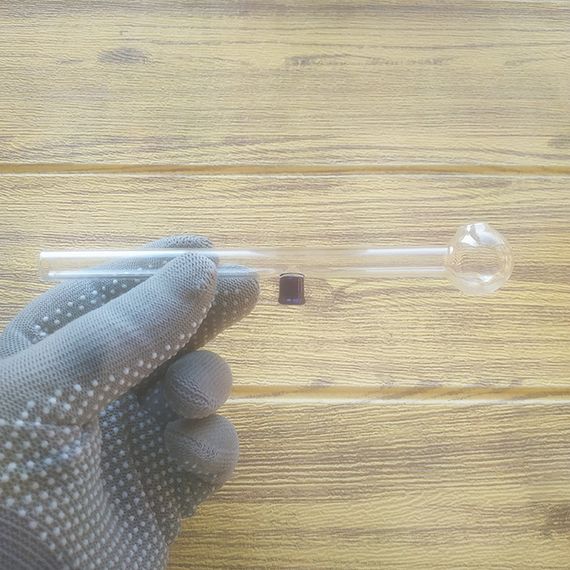 >Стеклянная трубка Groundglass Oil | Зображення 1