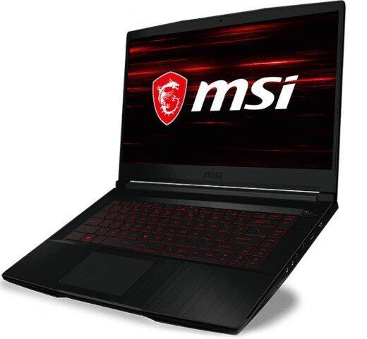 Игровой ноутбук MSI GF63 Thin 11SC-1012NEU / 15.6" (1920x1080) IPS / Intel Core i5-11400H (6 (12) ядер по 2.7 - 4.5 GHz) / 16 GB DDR4 / 960 GB SSD / nVidia GeForce GTX 1650 Max-Q, 4 GB GDDR5, 128-bit / WebCam б/у | Зображення 2