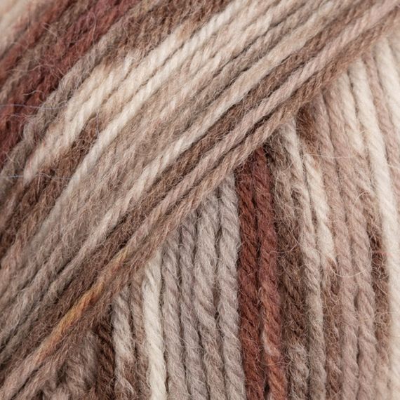 Drops Fabel - Print, 912 Soft chocolate | Зображення 1