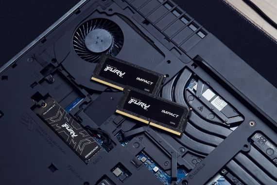 Пам&#039;ять ноутбука Kingston DDR5 16GB 4800 FURY Impact KF548S38IB-16 | Зображення 3