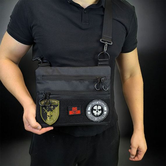 Рюкзак чоловічий тактичний, Чоловіча сумка рюкзак слінг, Чоловіча тактична сумка барсетка | Зображення 5