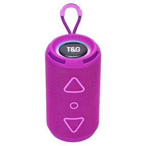 Bluetooth колонка портативная TG656 FM-радио. Цвет: фиолетовый