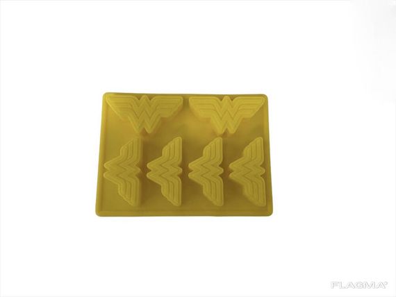 Силиконовая форма 3D для выпечки, льда, шоколада Чудо Женщина