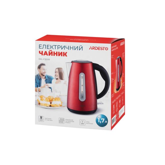 Електрочайник Ardesto EKL-F300R | Зображення 6