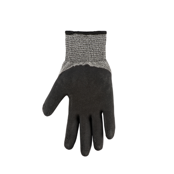 Рукавички 34016 антипоріз трикотаж латексне покриття неповний облив р.10(XL) сірий ДКГ | Зображення 1