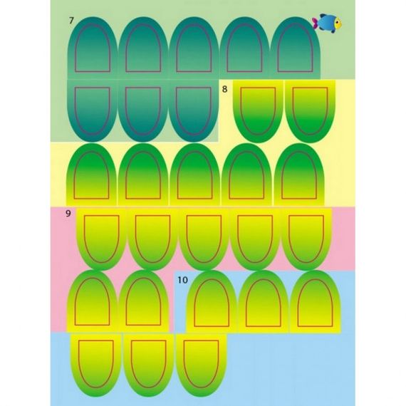 Детская книга "Стикеркартинки: Кто в море живет?" АРТ 18801 укр | Зображення 1