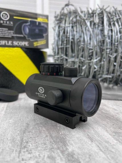 Коліматор приціл коліматорний 1х40 Ortex коліматорний прицій колімат ДН2825 | Зображення 1
