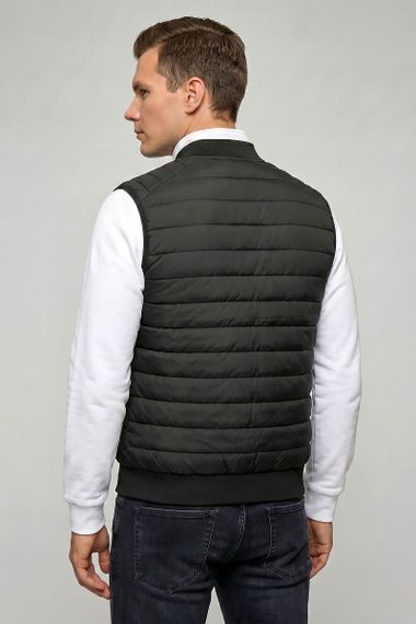 Чоловічий Жилет Sun`s House  розмір: 58 Чорний (арт. SB-24254-bomber-black) | Зображення 3
