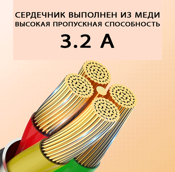 USB кабель Kaku KSC-299 USB - Type-C 1m - White | Зображення 3