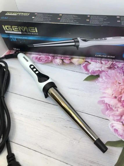 Професійна конусна плойка для локонів Gemei GM-403 | Зображення 1