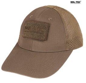 Бейсболка MIL-TEC Net Baseball Cap Coyoteз сіткою
