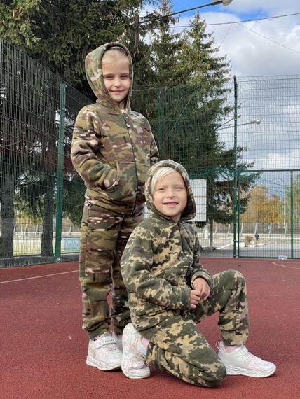 Зимовий флісовий костюм дитячий Мультикам розмір (110 см) | Зображення 2