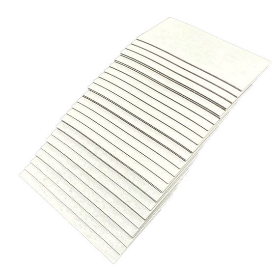 Магнітний вініл з клейовим шаром MVK30х60 розмір 30х60 мм 0,7 мм