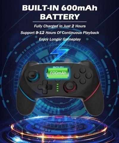 Джойстик, Геймпад для Nintendo Switch BOLEi Verbesserte Wireless Controller | Зображення 3