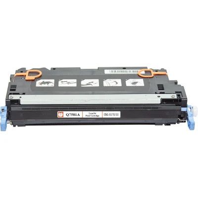 Картридж BASF HP CLJ 3800 Q7581A Cyan (BASF-KT-Q7581A_CRG711) | Зображення 2