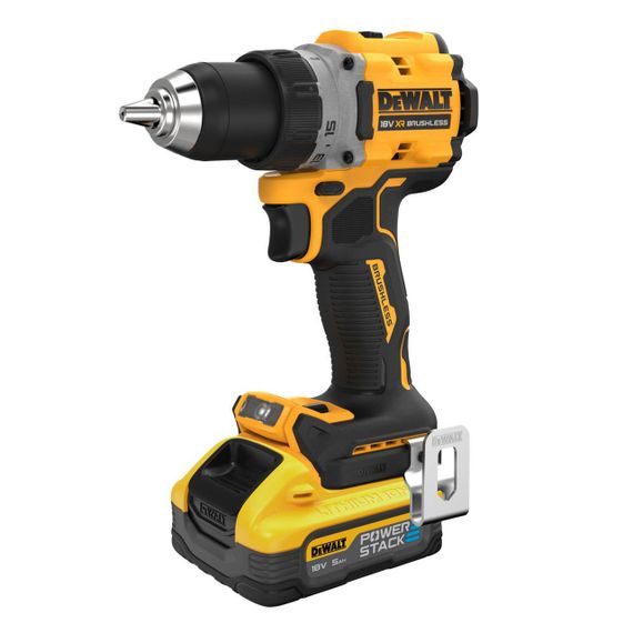 Дриль-шуруповерт акумуляторний безщітковий 90 Нм DeWALT DCD800H2T | Зображення 1