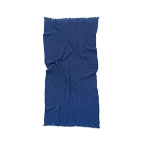 Рушник Lotus Home 11390 Туреччина 90*170 см  Бавовна + бамбук Синій