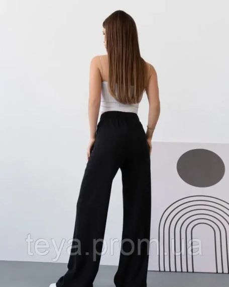 Спортивные штаны цвет черный размеры S, M, L, XL FI_009711 | Зображення 2