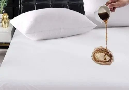 Наматрацник непромокальний Аквастоп з тканинним бортом та резинкою (180*200) | Зображення 2