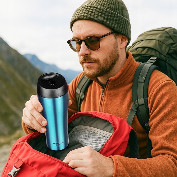 Термокухоль Mountain Goat Travel 0.38 л Blue (P-5905973406932) | Зображення 2