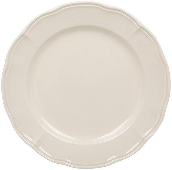 Набір 6 порцелянових тарілок "Provence Beige" Ø23см, обідні тарілки