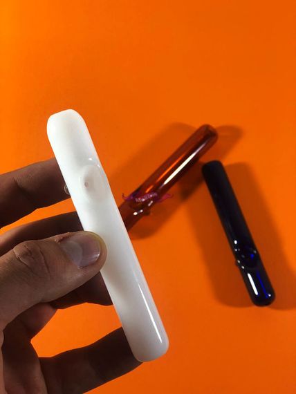 Стеклянная трубка Stick Желтый | Зображення 3