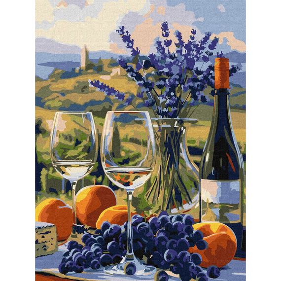 Картина по номерам "Итальянское наслаждение" KHO5701, 30х40 см