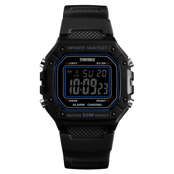 Чоловічий годинник Skmei 1496BKBK Black-Black