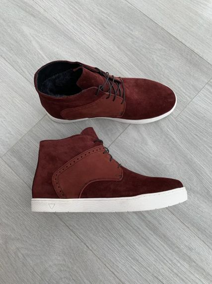 Бордовая зимняя обувь 42 размер | Зображення 7