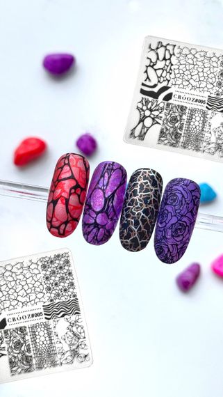 Пластина для стемпінгу Crooz 05 (6 х 6см)