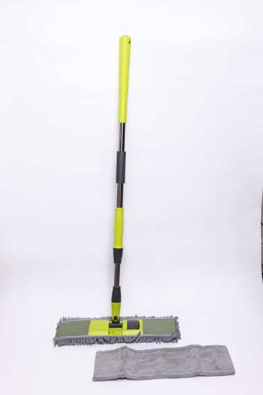 Швабра з телескопічною ручкою та насадкою з мікрофібри для миття підлоги, плитки, ламінату й лінолеуму HP-35015-51 | Зображення 6