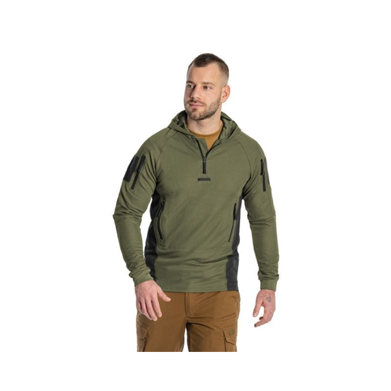 Кофта тактична Helikon-Tex RANGE HOODIE - TopCool, оливковий, розмір M | Зображення 6