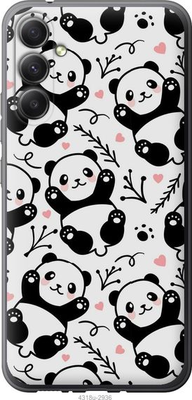 Чехол на Samsung Galaxy A34 A346E Панды "4318u-2936-17620"