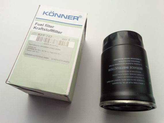 Фільтр паливний Tucson 2.0 CRDi, Konner (KFF-742) (31922-2E900)