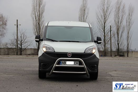 Кенгурятник WT022 (нерж.) 51 мм для Fiat Doblo III 2010-2022 гг | Зображення 3