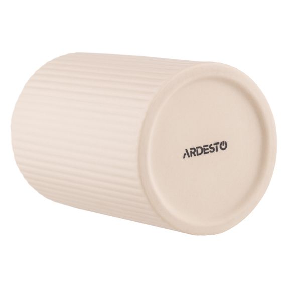 Ваза ARDESTO  Savona, 8х15см, порцеляна, бежевий (AR3804B) | Зображення 4