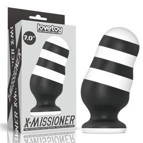Анальна пробка - X-Missioner Butt Plug 7" sexstyle