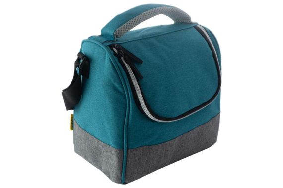 Термосумка 8 л бірюзова (25*15*21 см) СИЛА 960606 | Зображення 1