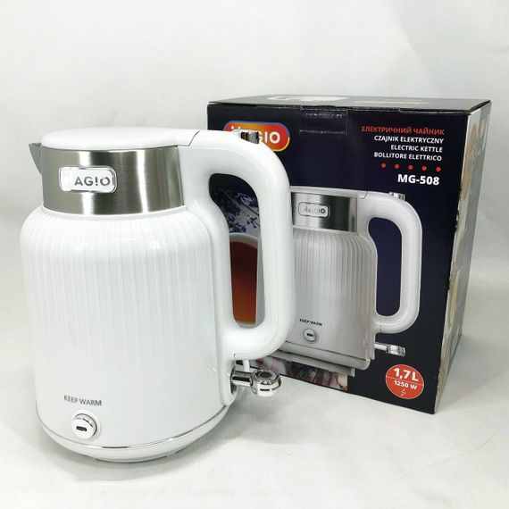 Електричний чайник із сучасним зовнішнім виглядом Magio, Надійний електричний чайник WL-17 | Зображення 8