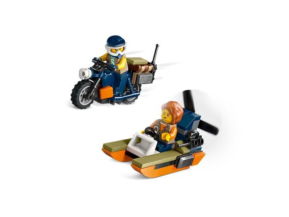 Конструктор LEGO City Вертоліт у базовому таборі для дослідження джунглів 60437 | Зображення 6