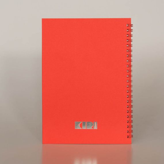 Скетчбук "Дай волю своему воображению" 13102-KR с красными листами, А5, на спирали | Зображення 1