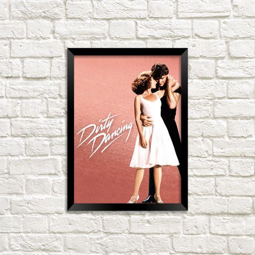 Постер в рамке Dirty dancing 21x30 см, A4 (MT4_21L013_BL)