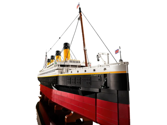 Блочный конструктор Титаник 1.15 метра, 9090PCS | Зображення 5
