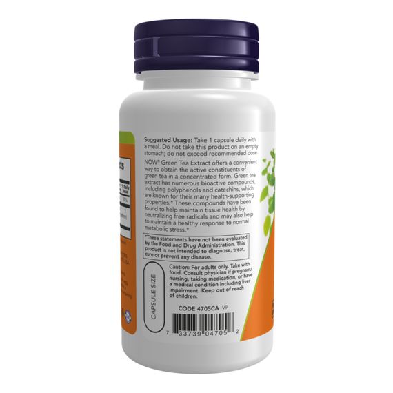 Green Tea Extract 400mg - 100 vcaps | Зображення 2