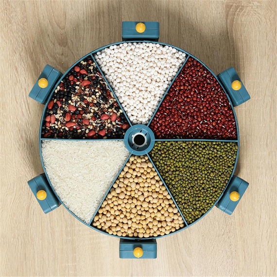 Карусель для зберігання сипучих продуктів Kitchen Box 6в1 (43373-Kitchen Box_625) | Зображення 6