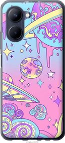 Чехол на Realme C33 Розовая галактика "4146u-2870-17620"